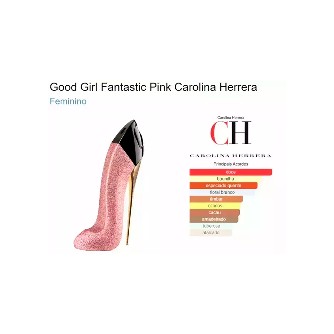 Beauty Brand Collection B005 - Inspiração Good Girl Fantastic Pink - Carolina Herrera - 25ml