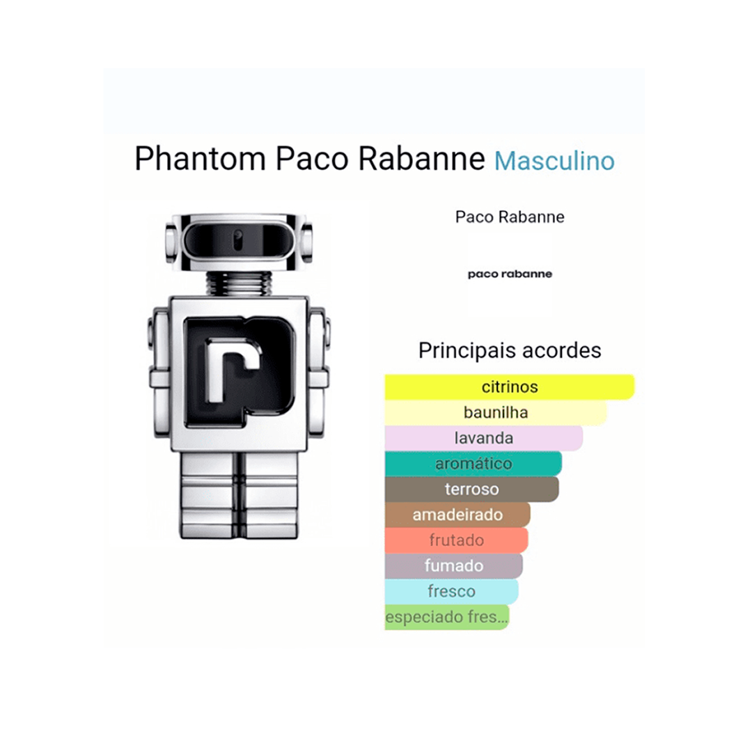 Brand Collection N.296 - Ref. Olfativa: Phantom Paco Rabanne - 25ml