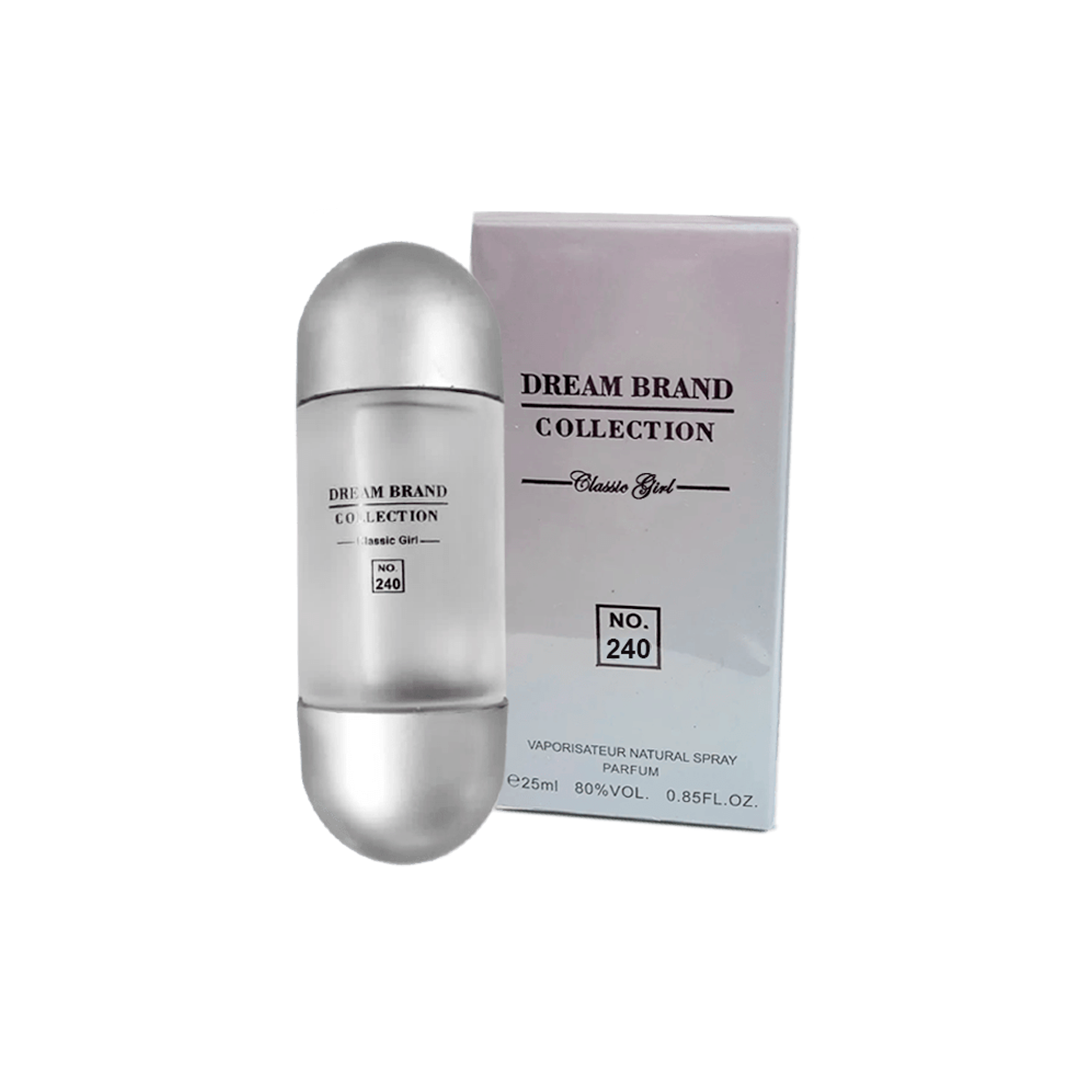 Brand Collection N.240 - Ref. Olfativa: 212 Carolina Herrera Dream - 25ml