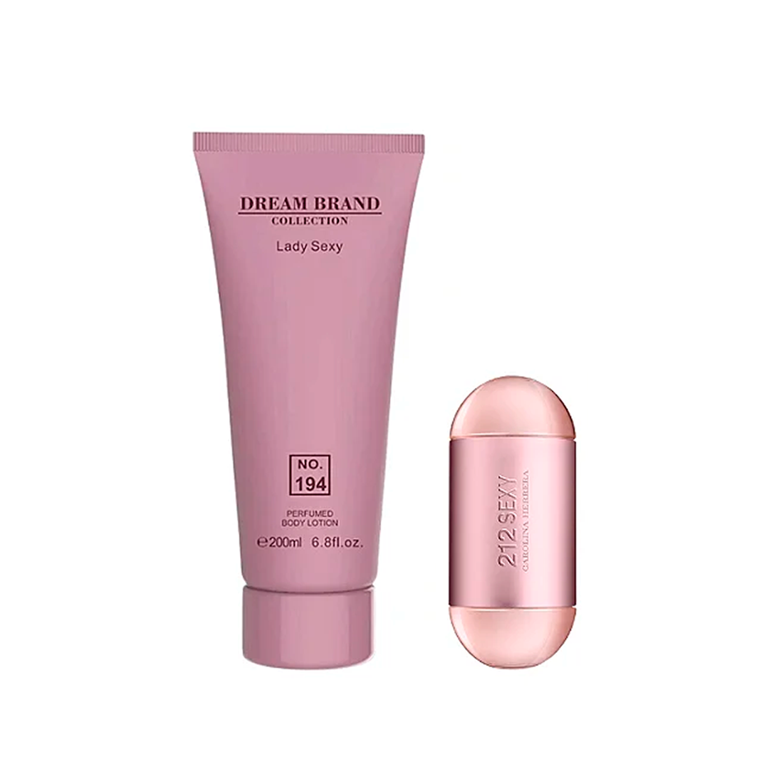 Brand Collection N.194 - Ref. Olfativa: 212 Sexy Hidratante - 200ml