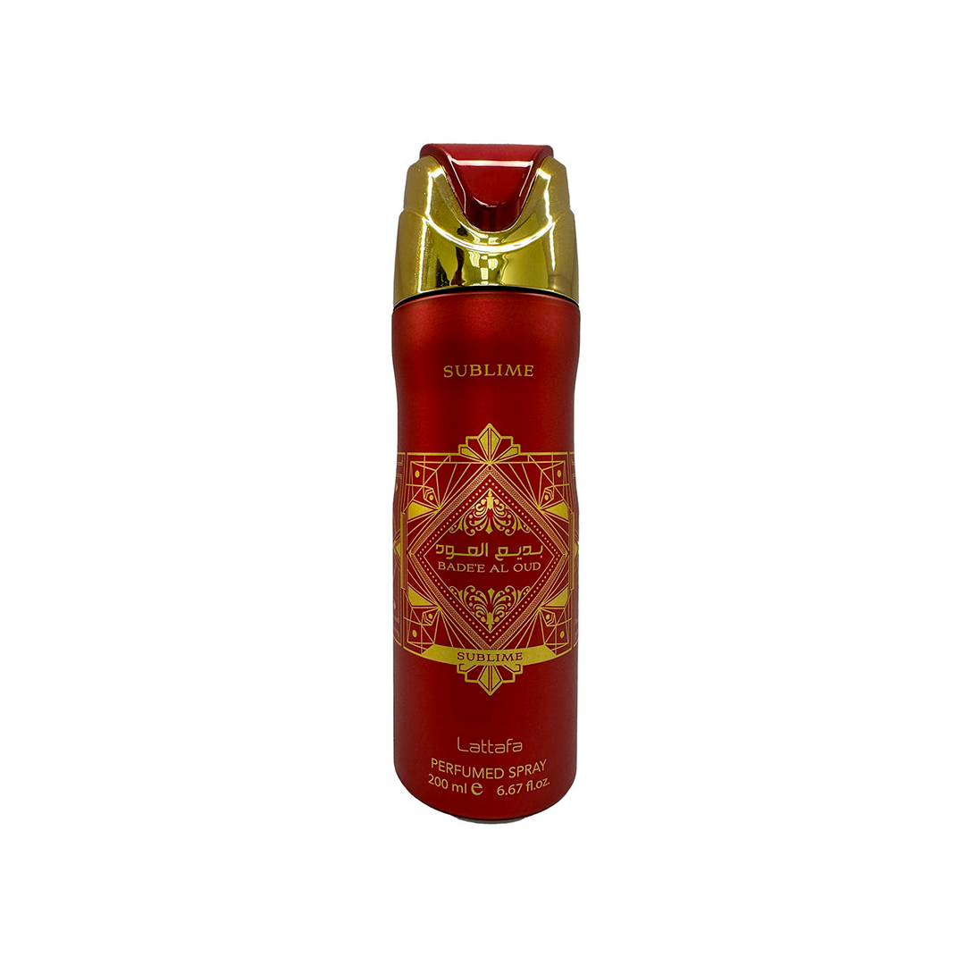 Body Splash Árabe - Bade'e Al Oud Sublime - Lattafa - 200 ml