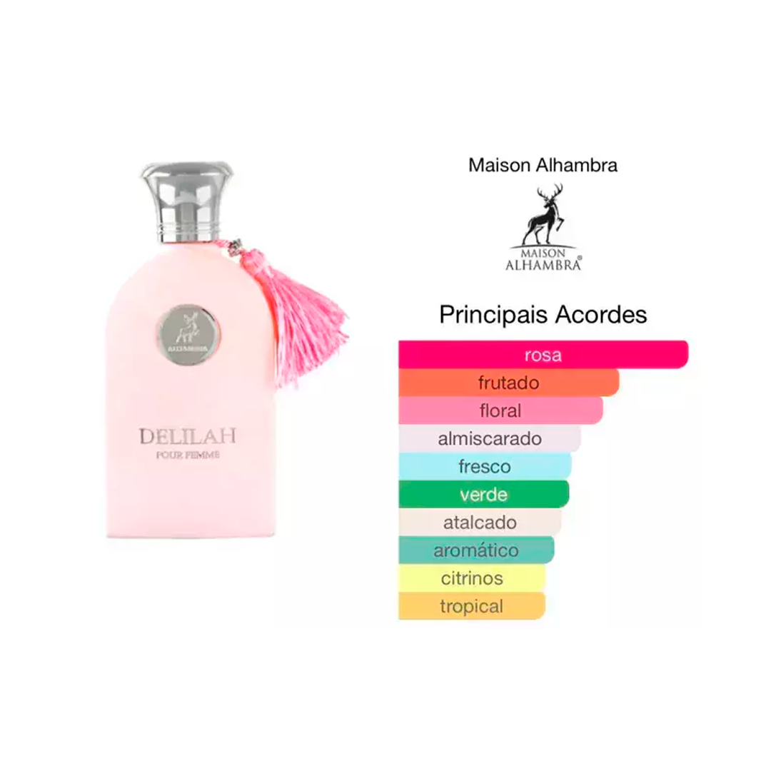 Decant Delilah - 10ml - Maison Alhambra - Ref. Olfativa: Delina - Eau de Parfum