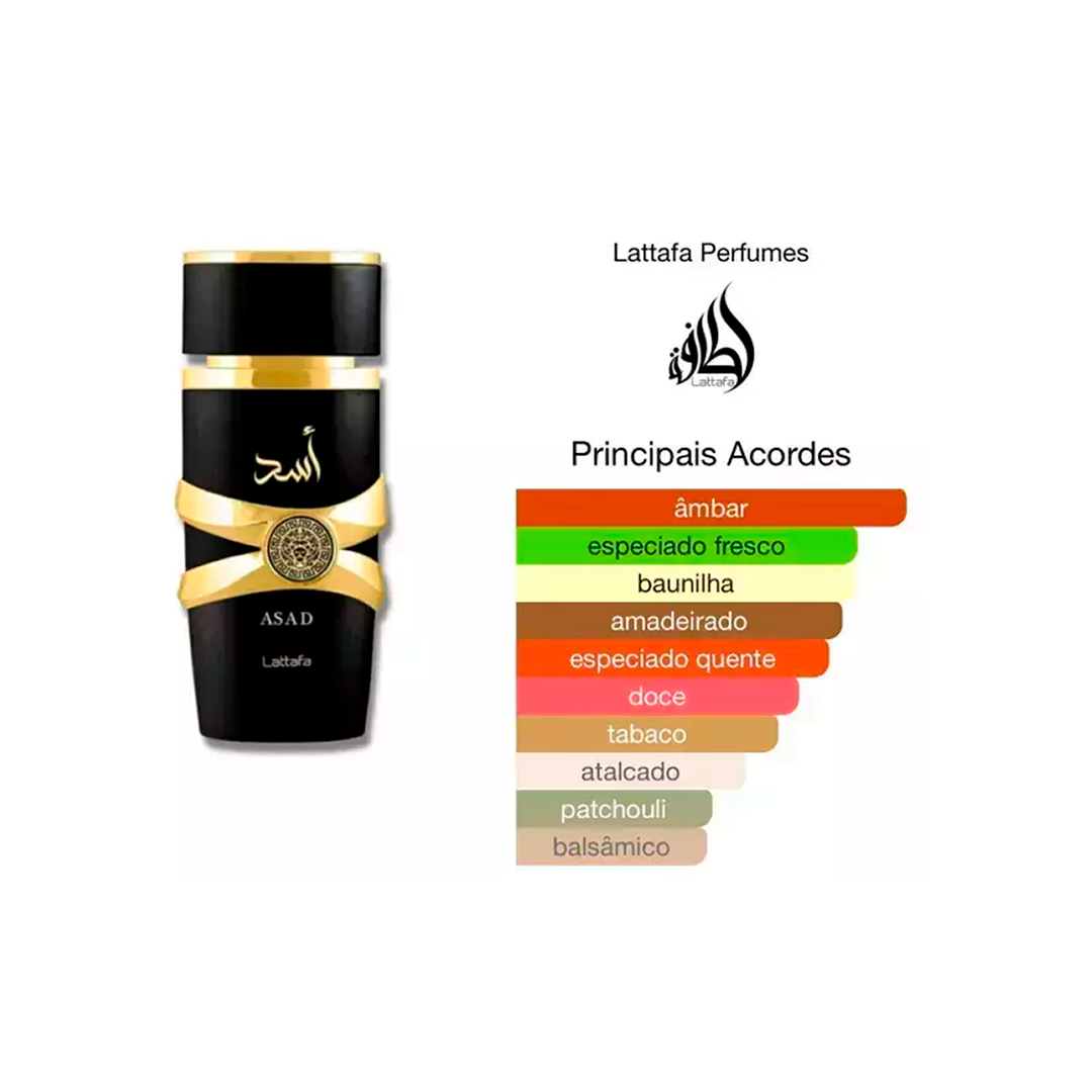 Decant Asad - Lattafa - Eau de Parfum