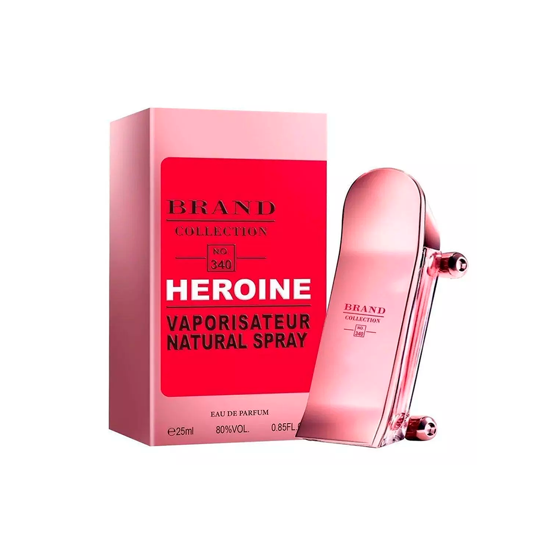 Brand Collection N.340 - 212 Heroes Feminino Carolina Herrera - 25ml