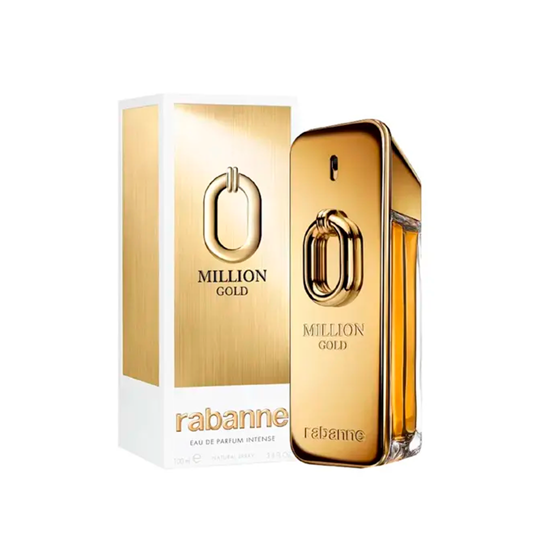 Million Gold - Rabanne - Masculino Eau de Parfum Intense - 100ML (PRÉ-VENDA)