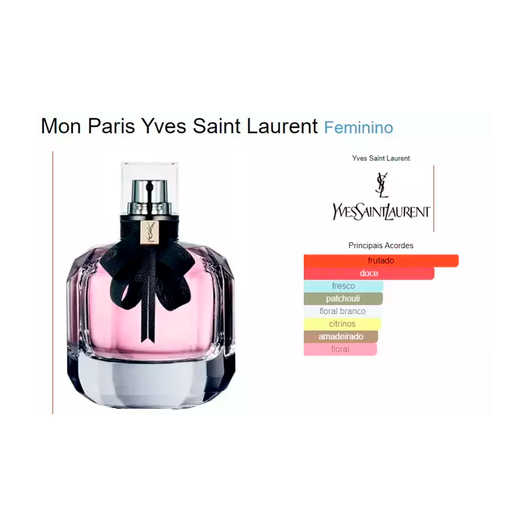 Brand Collection N.092 - Ref. Olfativa: Mon Paris Yves Saint Laurent - 25ml