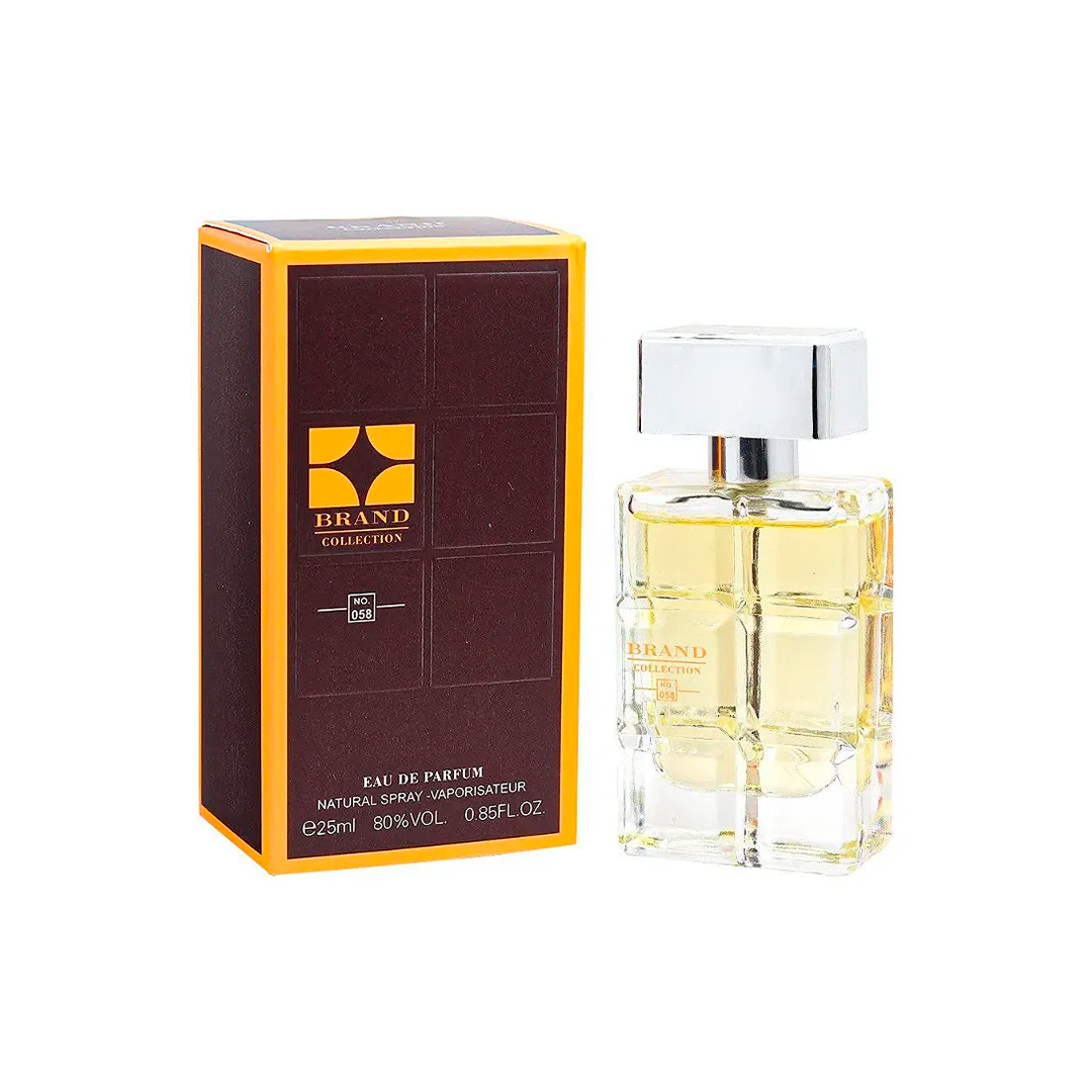 Brand Collection N.058 - Ref. Olfativa: Boss Orange For Men Hugo Boss 25 ml
