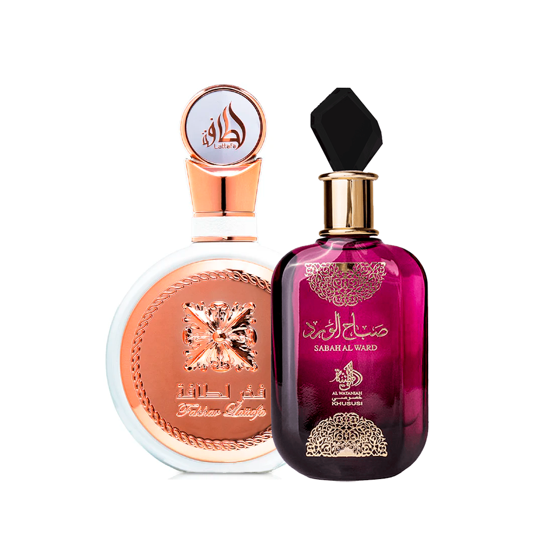 COMBO DO CIÚME - Fakhar Rose + Sabah Al Ward - Eau de Parfum