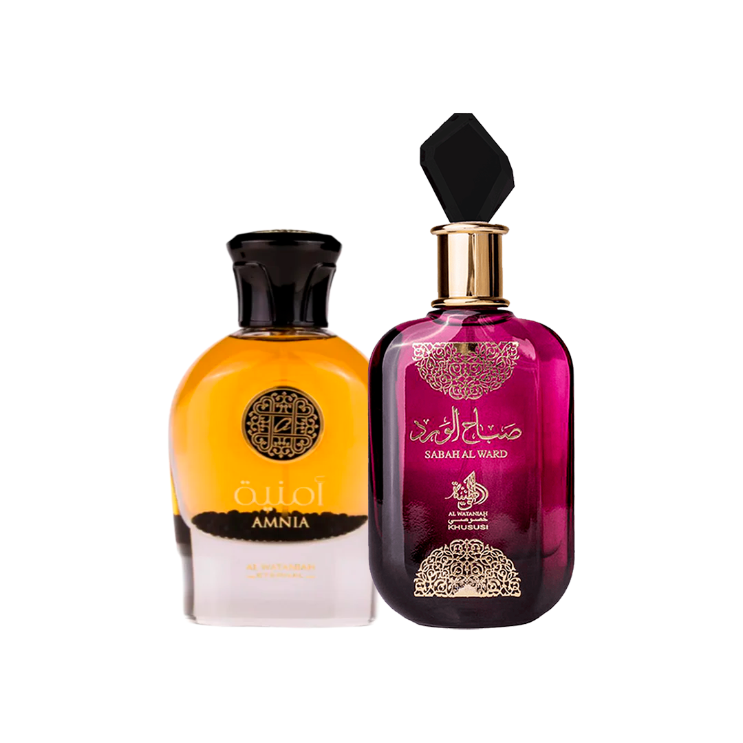 COMBO AFRODISIACO - Amnia + Sabah Al Ward - Eau de Parfum