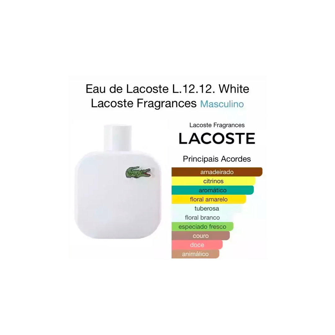 Brand Collection N.016 - Ref. Olfativa: Lacoste White Masculino - 25ml