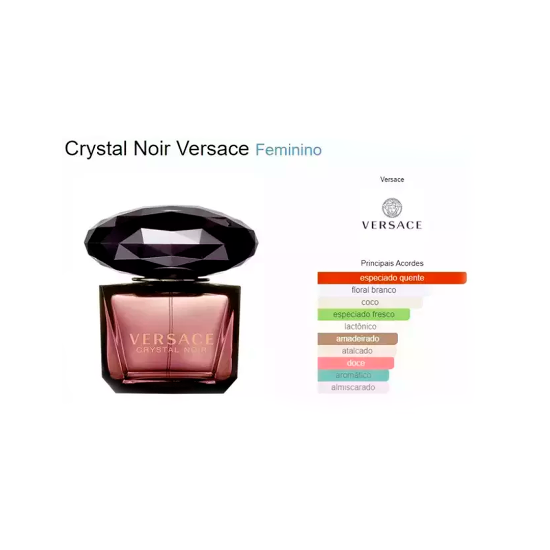 Brand Collection N. 023 - Ref. Olfativa: Versace Crystal Noir - 25ml