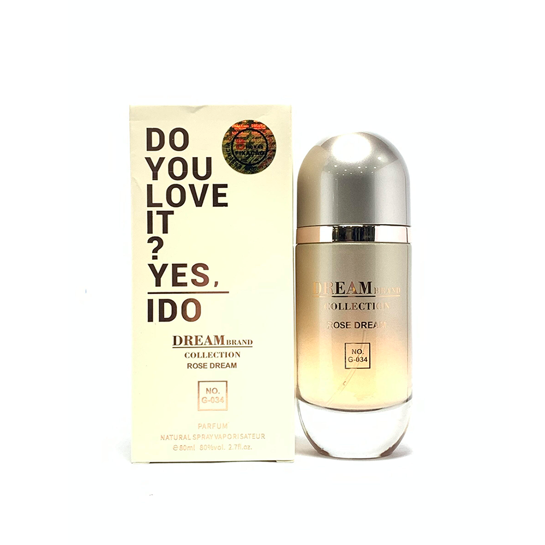 Dream Brand Collection G-034 - Ref. Olfativa: 212 Vip Rosé - Caroline Herreira - 80ml