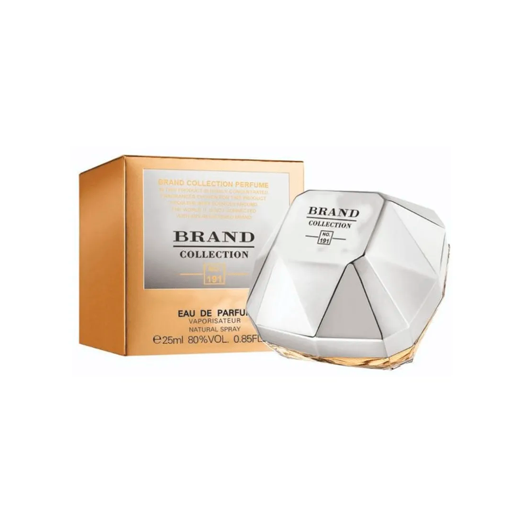 Brand Collection N.191 - Ref. Olfativa: Lady Million Lucky - 25 ml