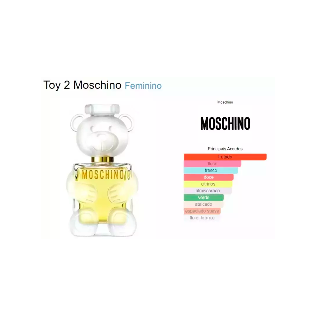 Brand Collection N.396 - Ref. Olfativa: Toy 2 Moschino Feminino -25ml