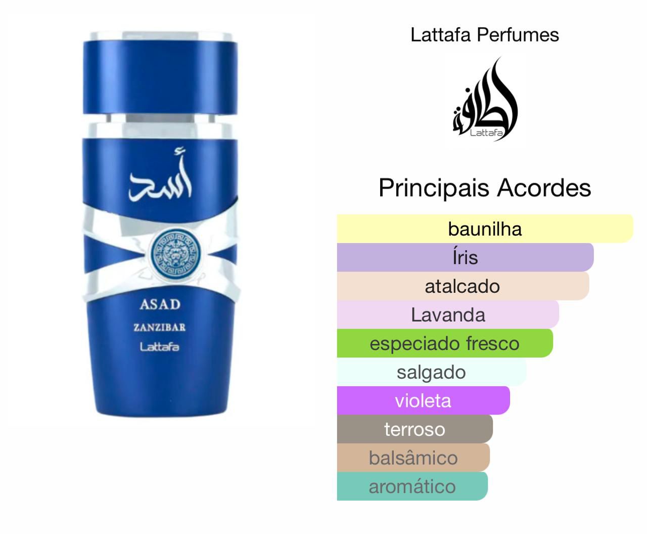 Asad Zanzibar - Lattafa - EDP 100ml